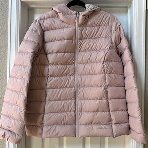 Eddie Bauer CirrusLite 650 Down Puffer Coat Jacket Hood Ultralight Size XL‎